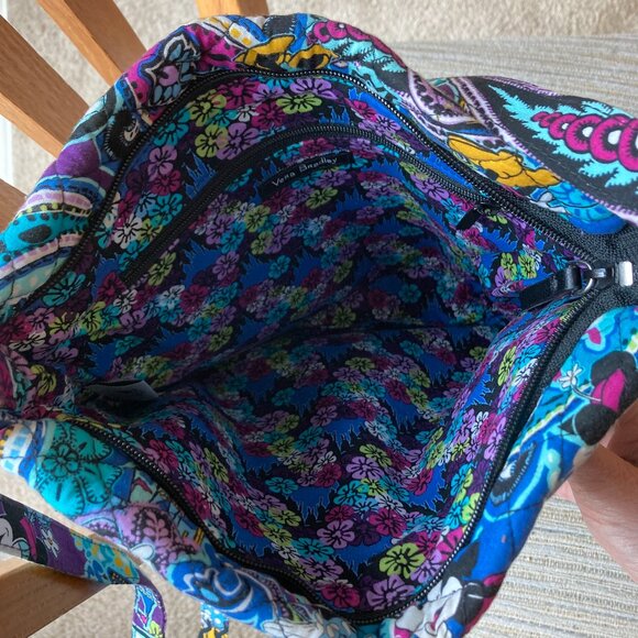 Disney Parks Vera Bradley NWOT Mickey & Minnie Mouse Triple Zip Hipster - Picture 9 of 14